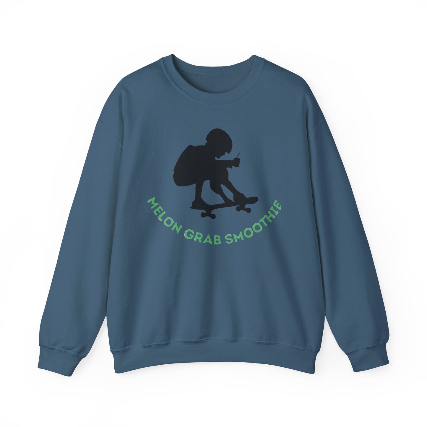 Melon Grab Smoothie Skate Crewneck Sweatshirt | Unisex Heavy Blend™