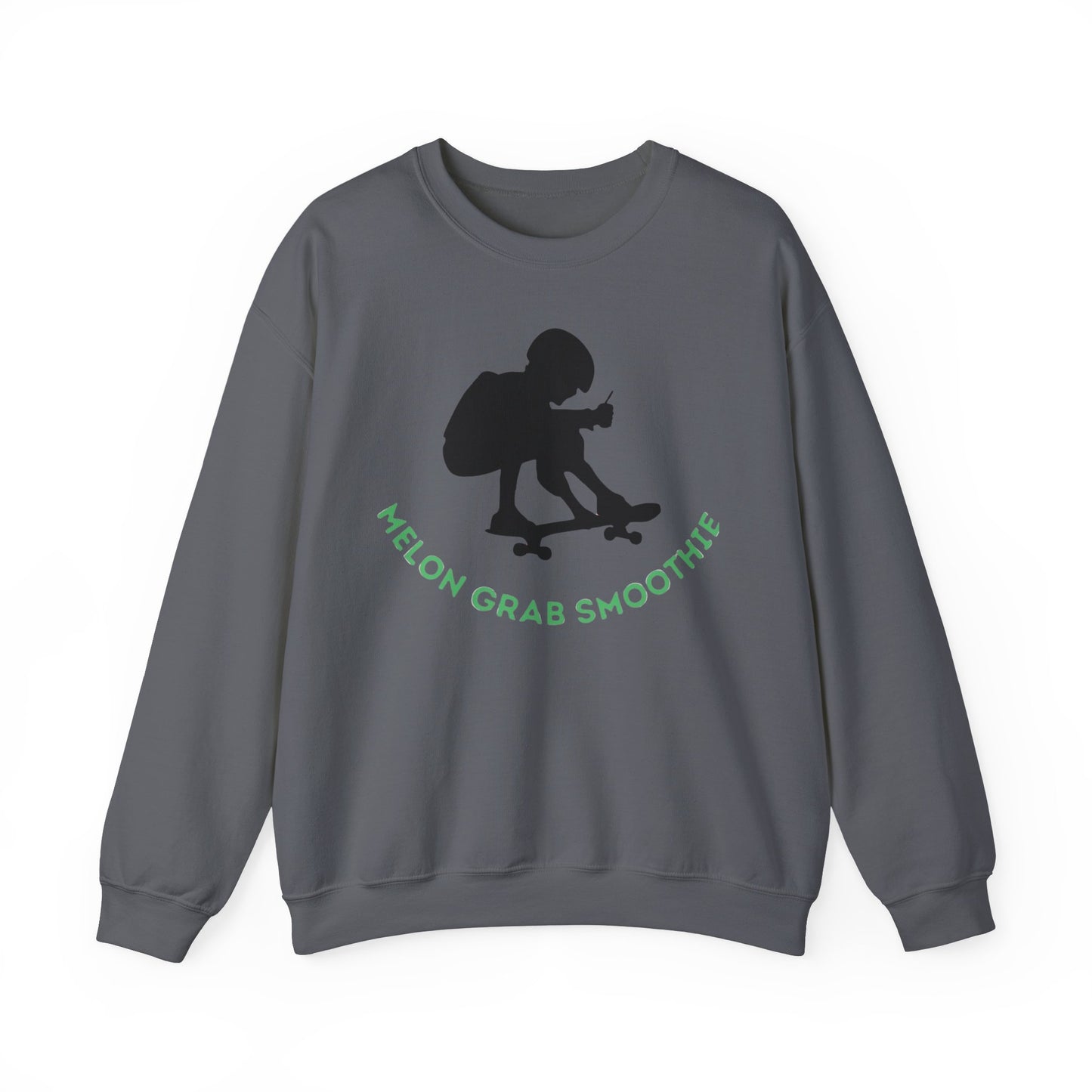 Melon Grab Smoothie Skate Crewneck Sweatshirt | Unisex Heavy Blend™