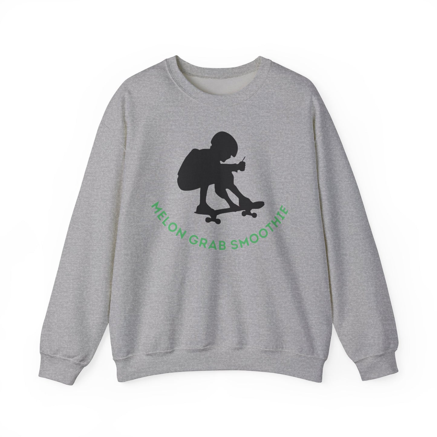 Melon Grab Smoothie Skate Crewneck Sweatshirt | Unisex Heavy Blend™