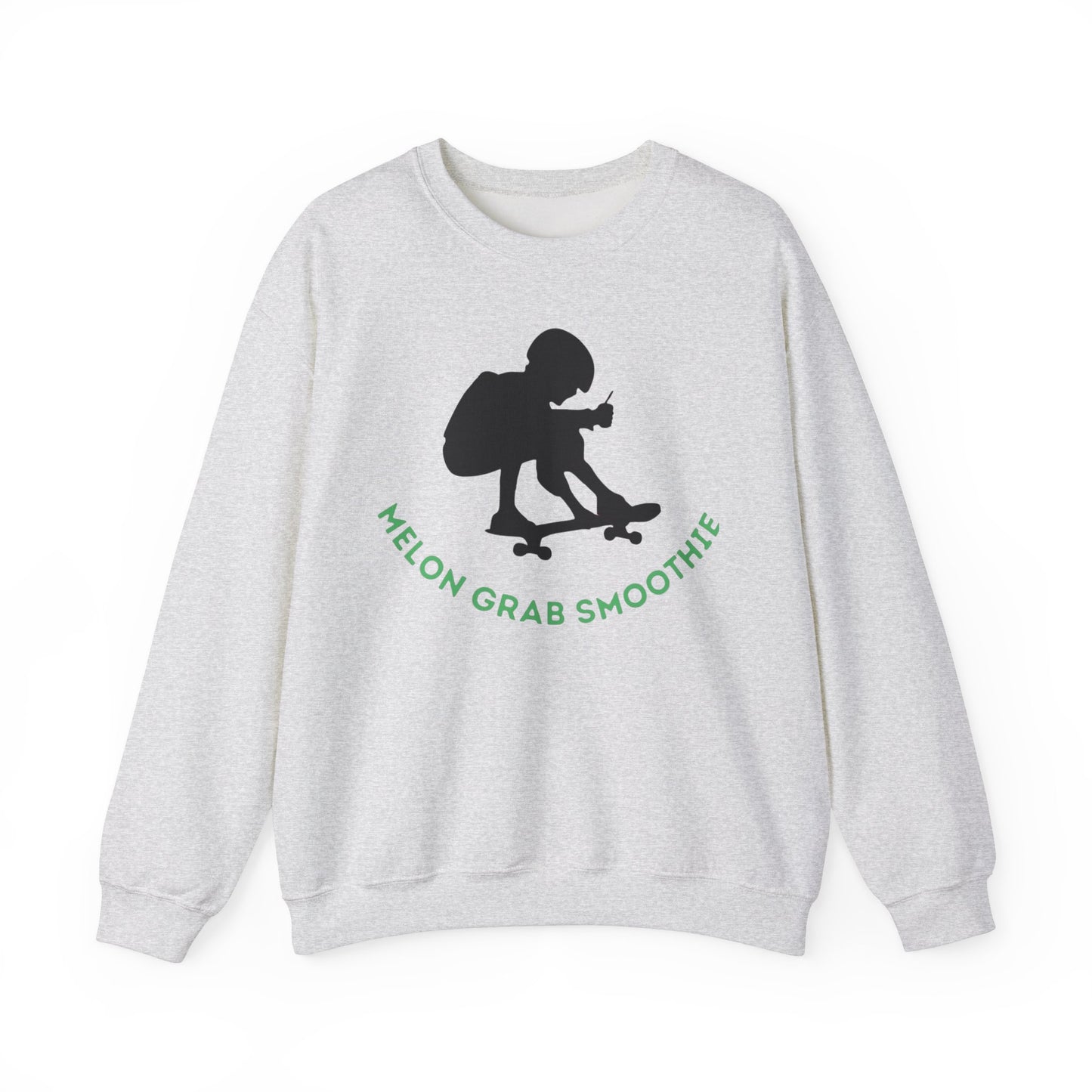 Melon Grab Smoothie Skate Crewneck Sweatshirt | Unisex Heavy Blend™