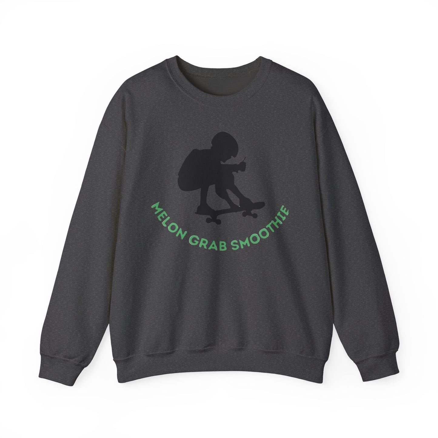 Melon Grab Smoothie Skate Crewneck Sweatshirt | Unisex Heavy Blend™